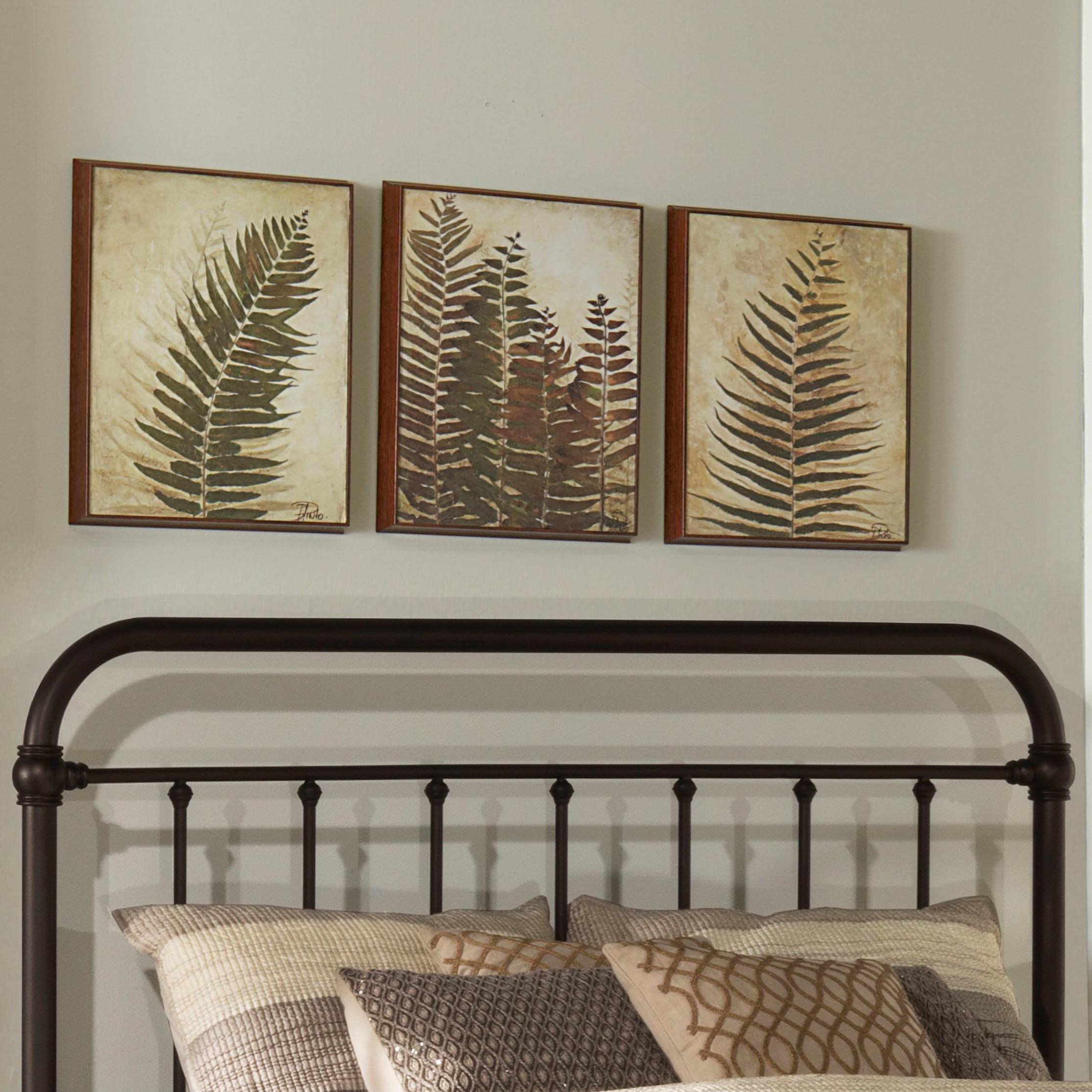 Hillsdale Metal Beds Classic Twin Metal Headboard and Frame Story